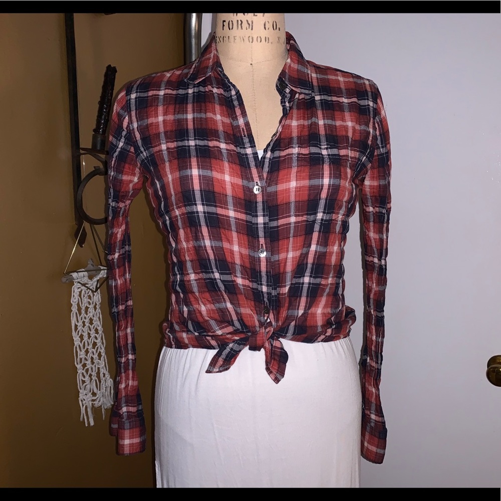 THEORY | plaid shirt - Picture 2 of 7